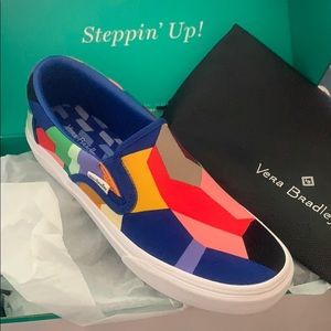 Vera Bradley pop-art slip ons